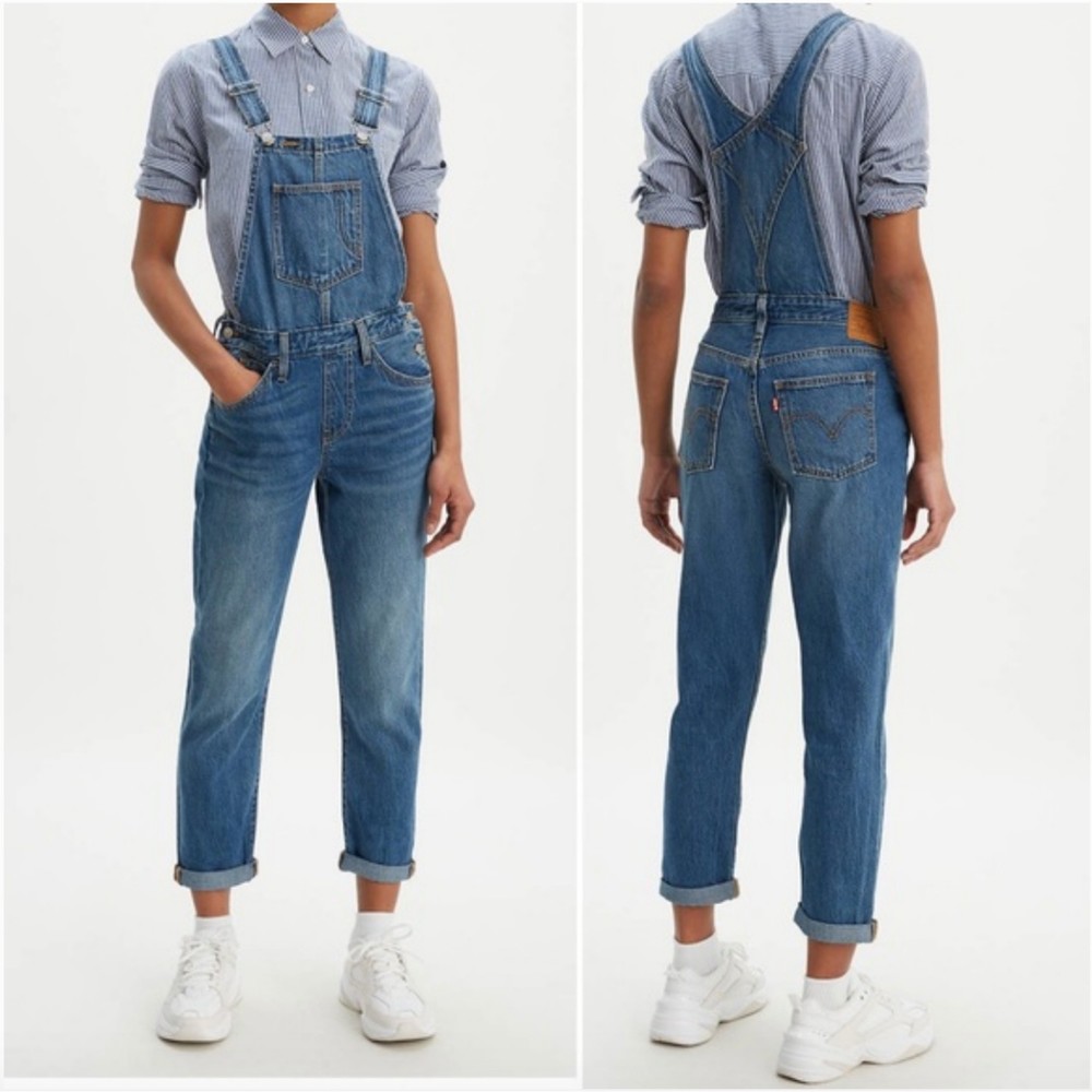 Levi's Medium Wash Denim Overalls